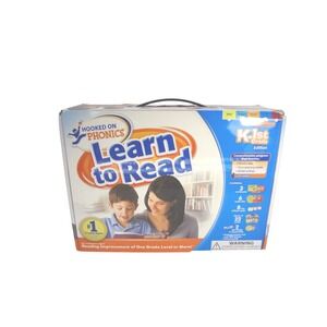 Hooked on Phonics Learn to Read K 1st Grade Reading Program for Kids